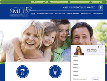 Tablet Screenshot of edenprairiesmiles.com